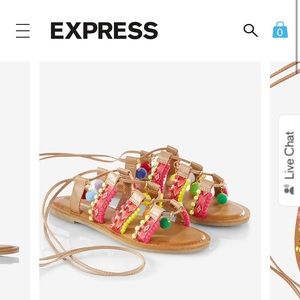 Pom Pom sandals
